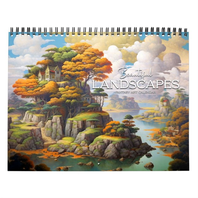 2027 Kalender för vackra landskap (Omslag)
