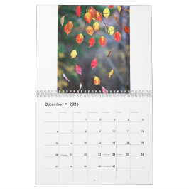 2027 Kalender (Höstblad - Skapad av Grok)