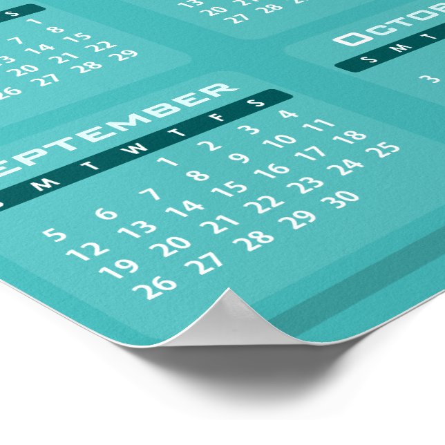 2027 Kalender Poster (Hörn)