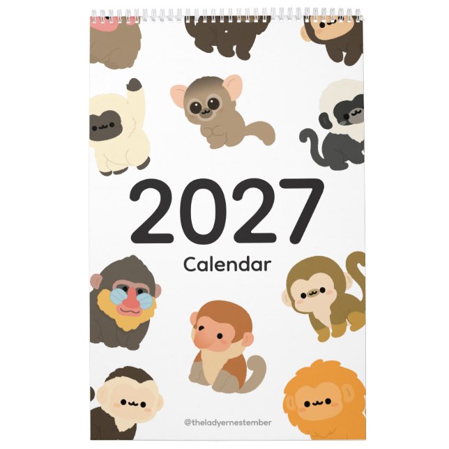 2027 Kalendermåla Kalender (Omslag)