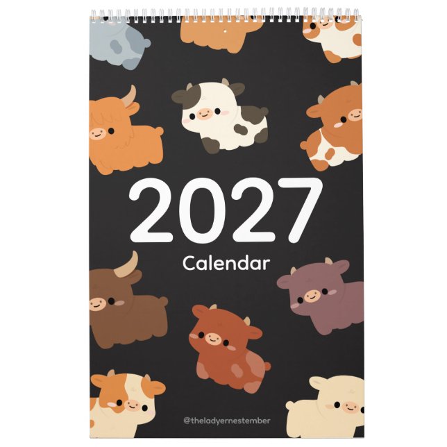 2027 Kalendern Ko Kalender (Omslag)