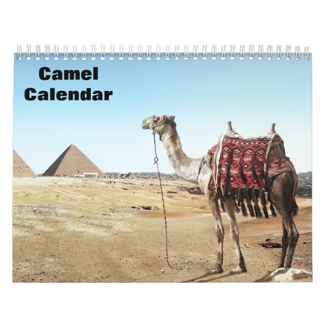 2027 Kamelkalender Kalender (Omslag)