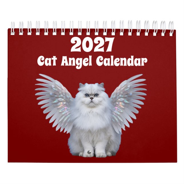 2027 Kattängelkalender Kalender (Omslag)