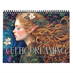 2027 keltisk drömmande fantasykonstkalender kalender