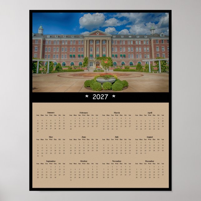 2027 Kulinariska Institutets Väggkalender - Hyde P Poster (Framsidan)