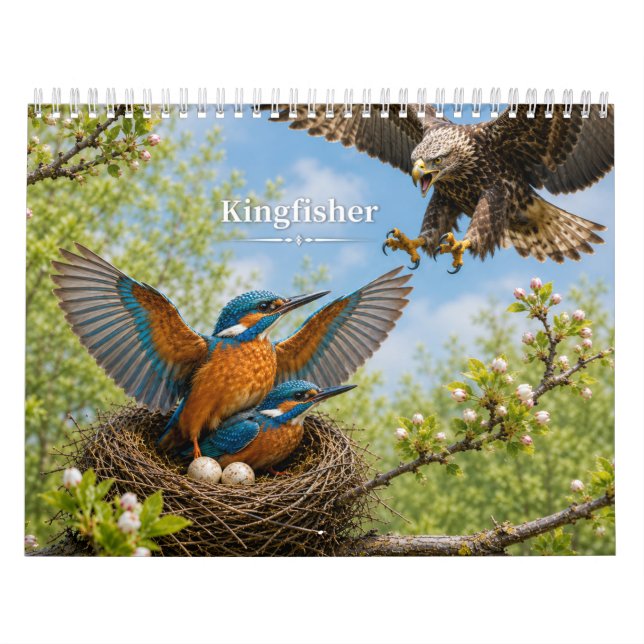2027 Kungsfiskare berättelse Kalender (Omslag)
