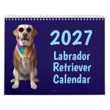 2027 Labrador Retriever Hundkalender