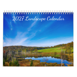 2027 Landskap - Kalender