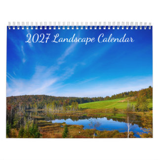 2027 Landskap - Kalender