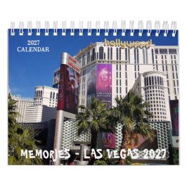 2027 Las Vegas Systerfestpresent Minnesfoto Kalender