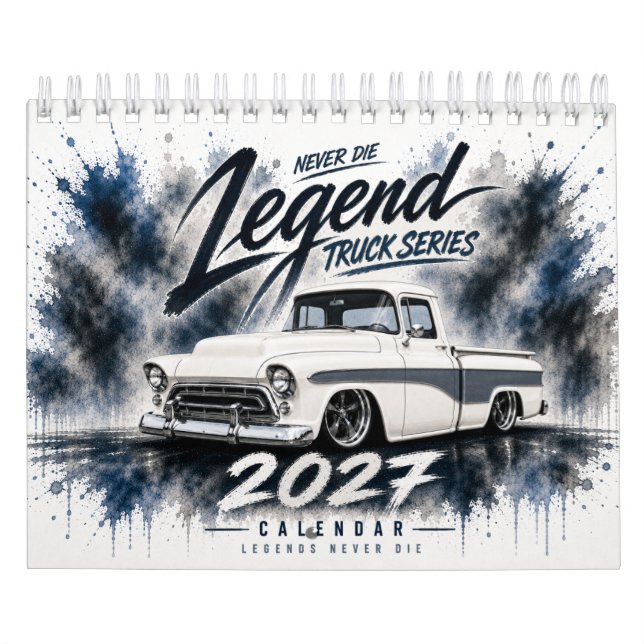 2027 Legends Truck Series Kalender (Omslag)