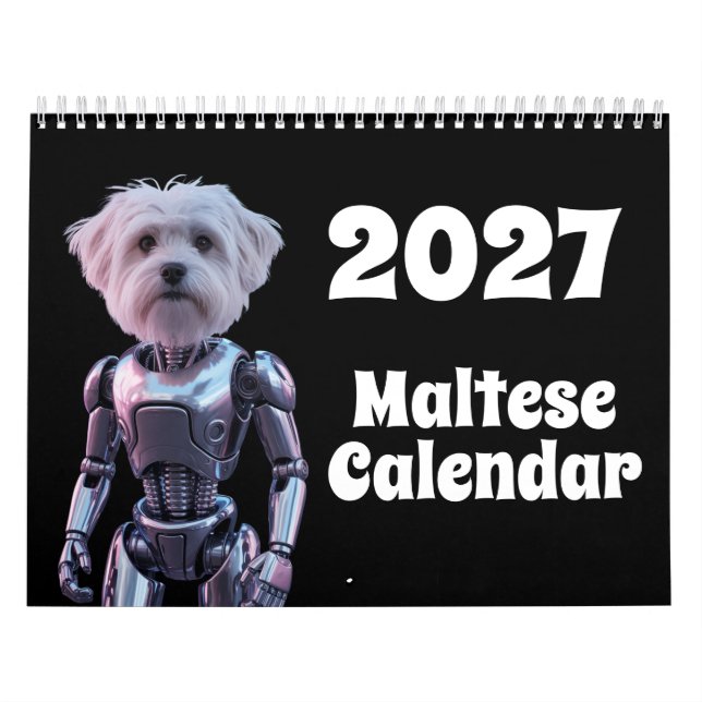 2027 Malteser Hundkalender Kalender (Omslag)