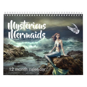 2027 Mysterious Mermaids Fantasi Kalender