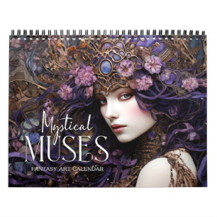 2027 Mystical Muses Fantasykonstkalender Kalender