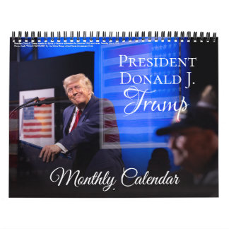 2027 Ny President Donald Trump Foto Kalender