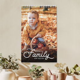 2027 Personlig Familjefoto Kalender
