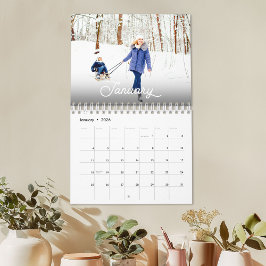 2027 Personlig Familjefoto Kalender