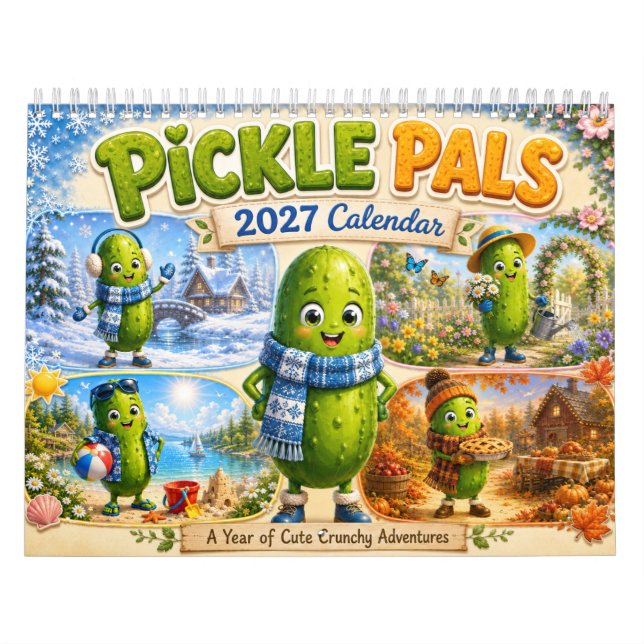 2027 Pickle Pals  Kalender (Omslag)