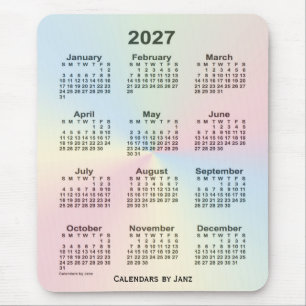 2027 Rainbow Cloud Calendar av Janz Musmatta