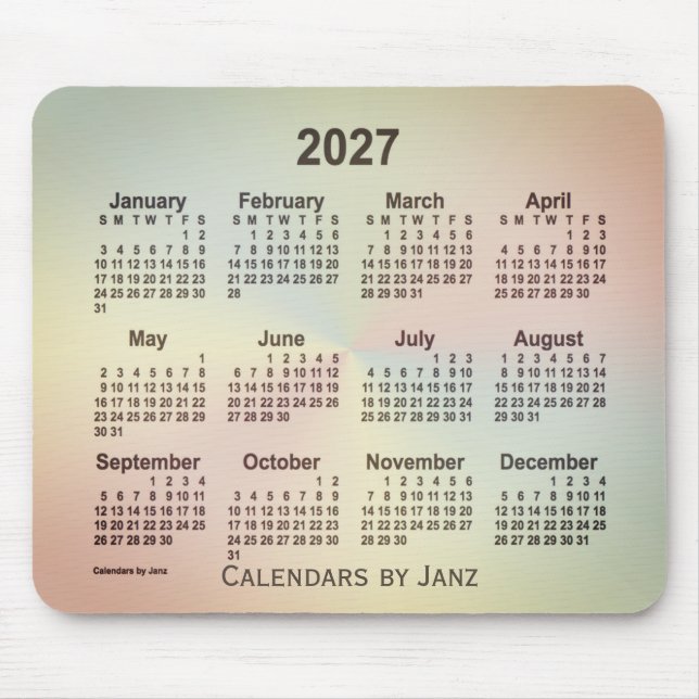 2027 San Telmo Rainbow Calendar av Janz Musmatta (Framsidan)