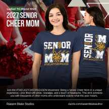 2027 Senior Cheer Mamma Tri-Blend Tröja
