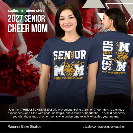2027 Senior Cheer Mamma Tri-Blend Tröja