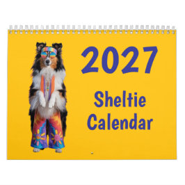 2027 Sheltie Hundkalender Kalender