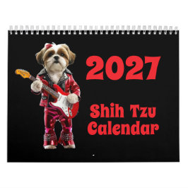 2027 Shih Tzu Hundkalender Kalender
