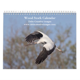 2027 Skogsstorkar i Florida Kalender