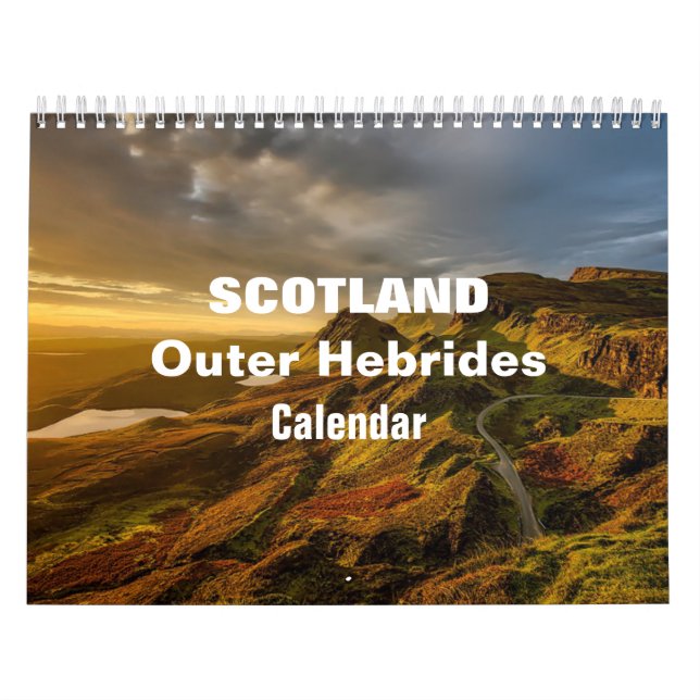 2027 Skottland Yttre Hebriderna Kalender (Omslag)