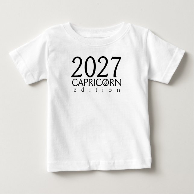2027 Stenbocken utgåva Baby T-Shirt (Framsida)