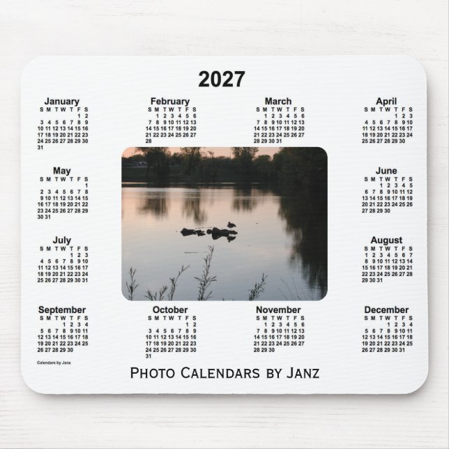 2027 Sunset Photo Calendar av Janz Musmatta (Framsidan)