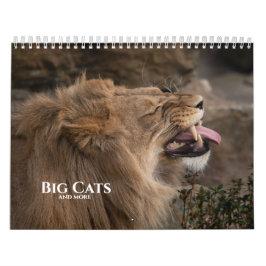 2027 Tidlösa Vilda Katter Kollektion Kalender