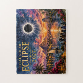 2027 Total solförmörkelse Egypten Pussel