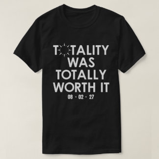 2027 Total Solförmörkelse Totality T-Shirt