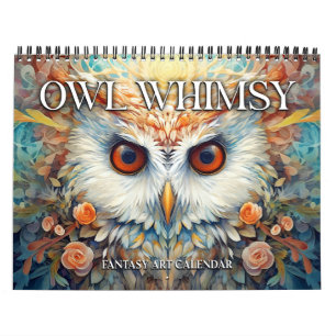 2027 Ugglor Whimsical Fantasy Art Kalender