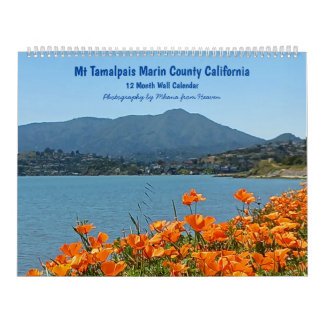 2027 Väggkalender Mt Tamalpais Kalifornien Kalender