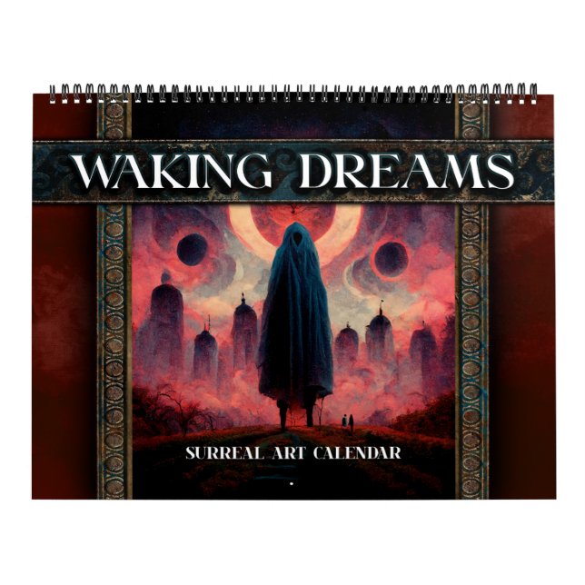 2027 Vakna Drömmar Surrealistisk Konstkalender Kalender (Omslag)