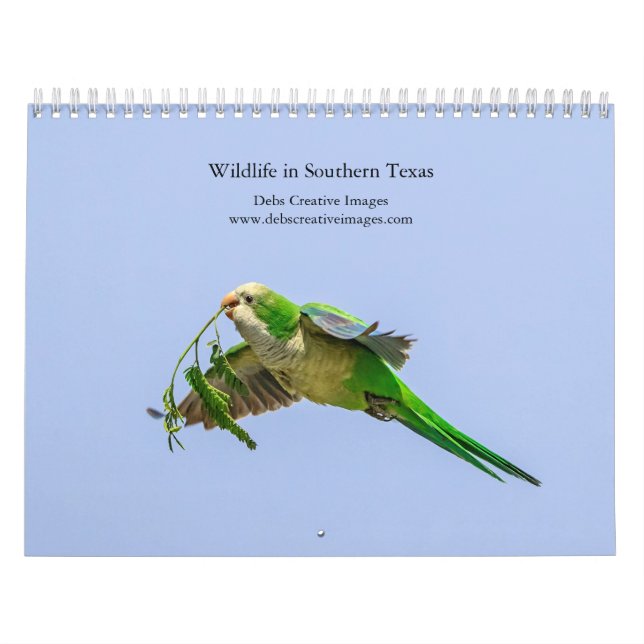 2027 Vilda djur i södra Texas | Naturfotografi Kalender (Omslag)