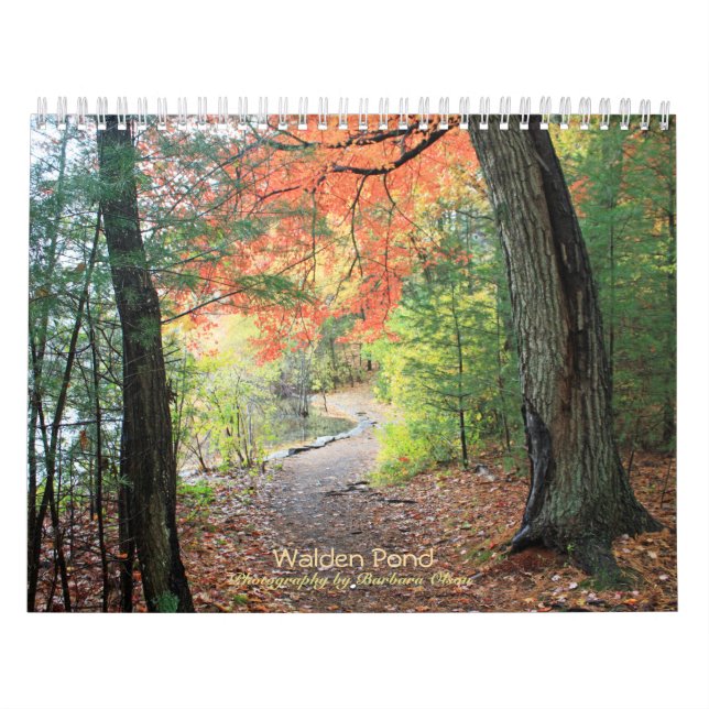 2027 Walden Pond-4 säsong: Kalender (Omslag)