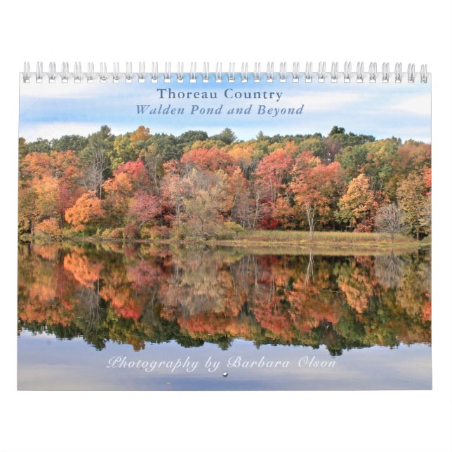 2027 Walden Pond & Beyond : kalender (Omslag)