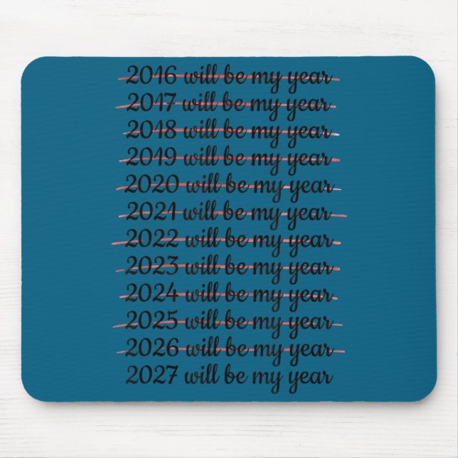 2027 Will Be My Year Procrastination New Year Reso Musmatta (Framsidan)