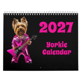 2027 Yorkie Hundkalender Kalender
