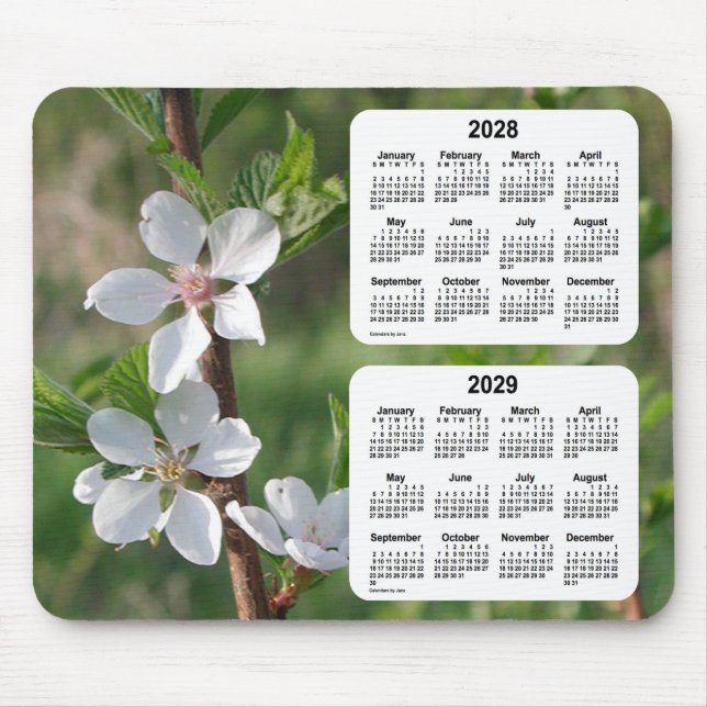 2028-2029 Dogwood 2 Year Calendar by Janz Musmatta (Framsidan)