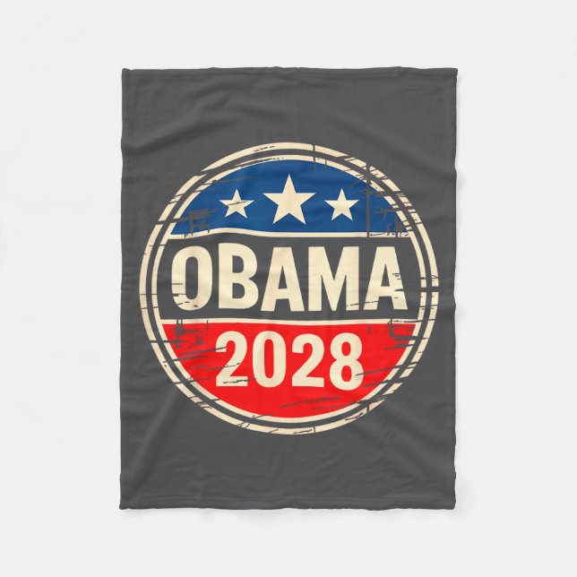 2028 3:e mandatperiod Låt oss fixa denna röst Poli Fleecefilt (Framsidan)