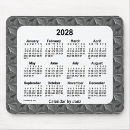 2028 års kalender för svarta diamanter från Janz Musmatta