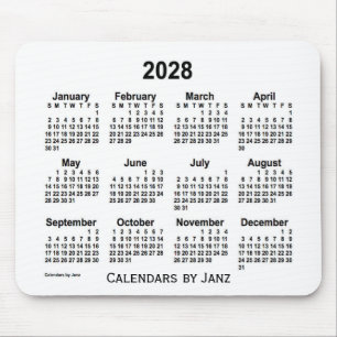 2028 års vitbok av Janz Mouse Pad Musmatta