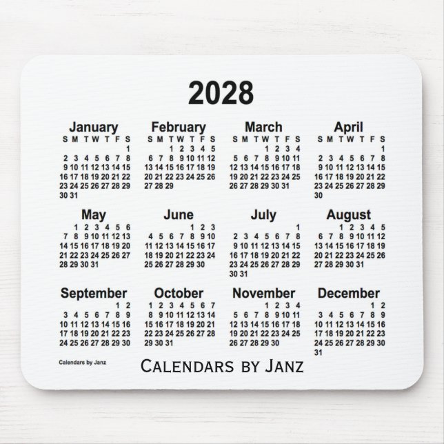 2028 års vitbok av Janz Mouse Pad Musmatta (Framsidan)