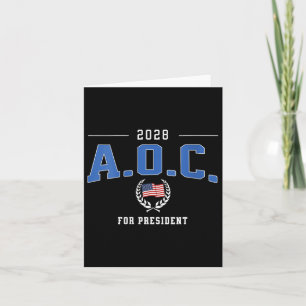 2028 för president Alexandria Ocasio-co Kort