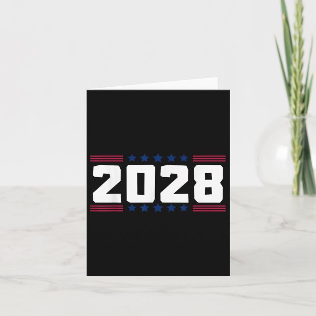 2028 Lustigt tal Kort (Framsida)